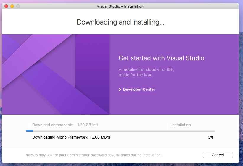 Installation process